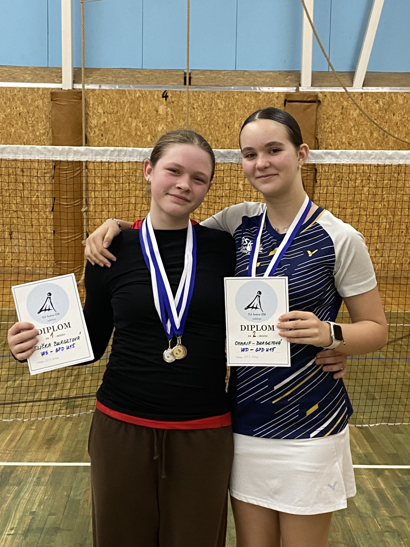 Louisa Charif a Eliška Burgetová