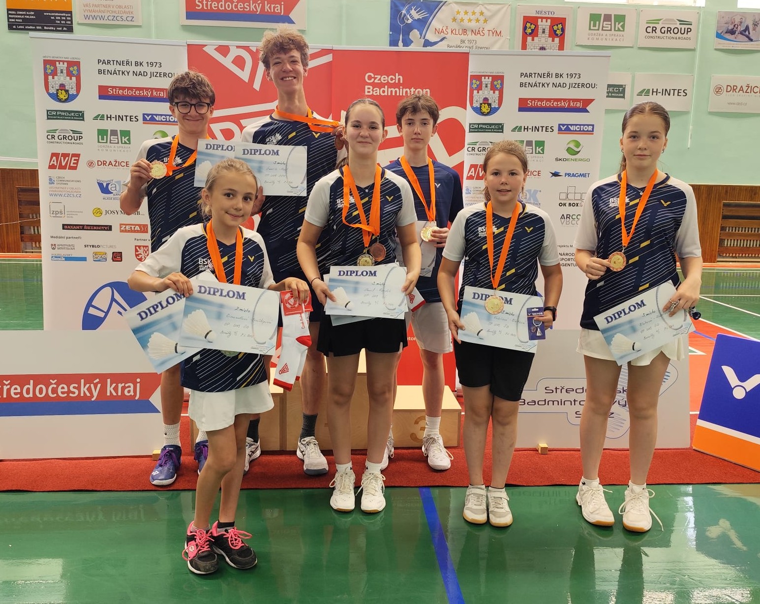 7.6.2026 Oblastní přebor U13 a U17. Reprezentanti BSK Velké Popovice